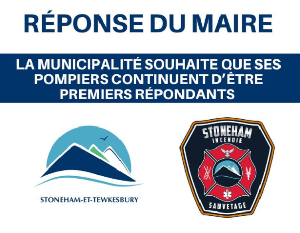 La Municipalité souhaite que ses pompiers restent premiers répondants