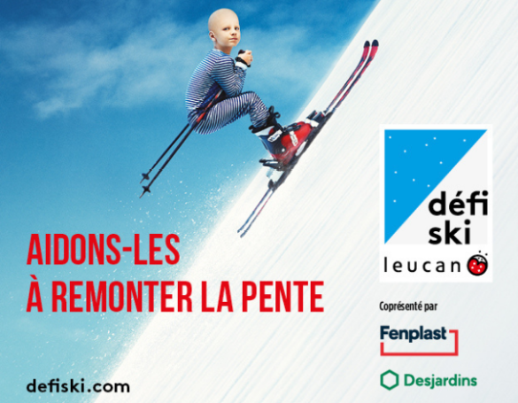 Défi ski Leucan à Stoneham-et-Tewkesbury