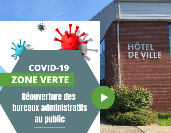 Réouverture des bâtiments municipaux au public le 5 juillet