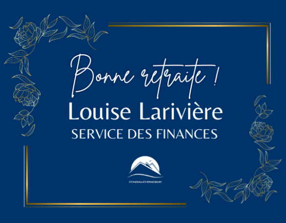Départ à la retraite : Louise Larivière