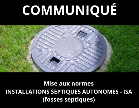 Mise aux normes des installations septiques autonomes