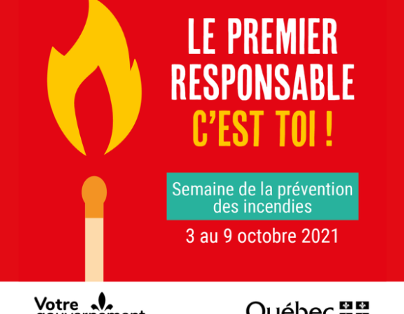 Semaine de la prévention des incendies 2021