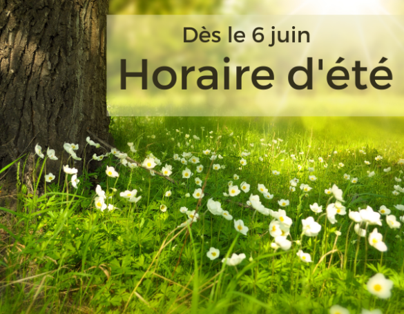 Horaire d'été