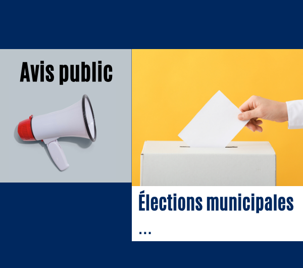 Avis public du scrutin
