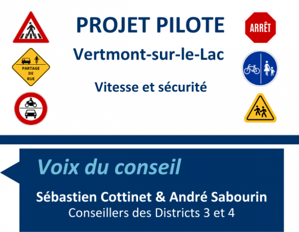 Retour sur la rencontre avec les citoyens, sur le projet pilote du secteur Vertmont-sur-le-Lac