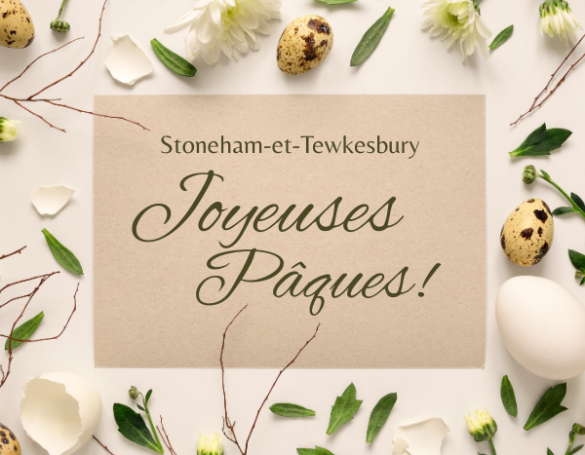 Horaires spéciaux : congé de Pâques