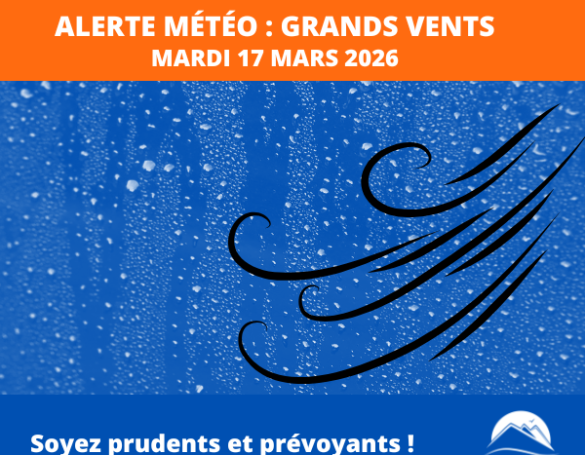 Alerte Météo - Grands Vents