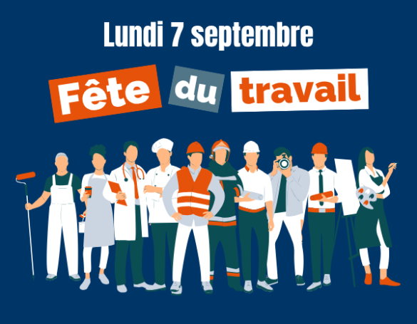 Horaires spéciaux : Fête du Travail