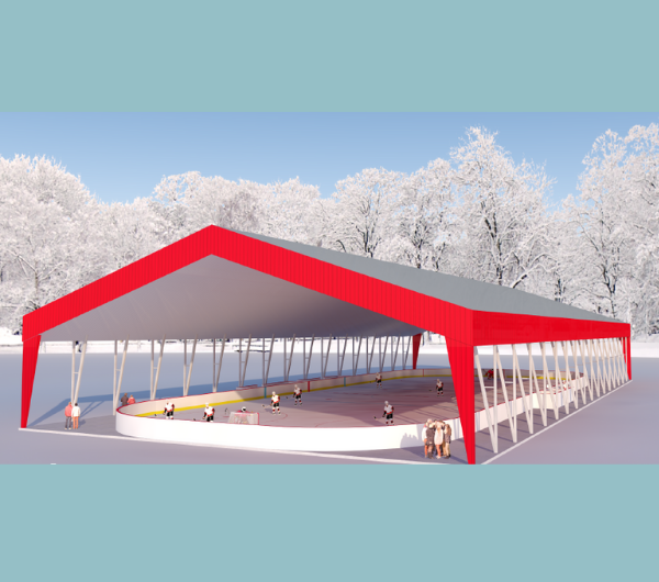 Projet - Patinoire et espace communautaire à Stoneham